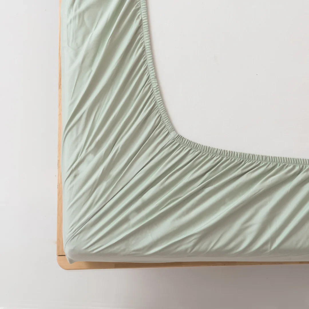 Bamboo Fitted Sheet - Sage - Image 5