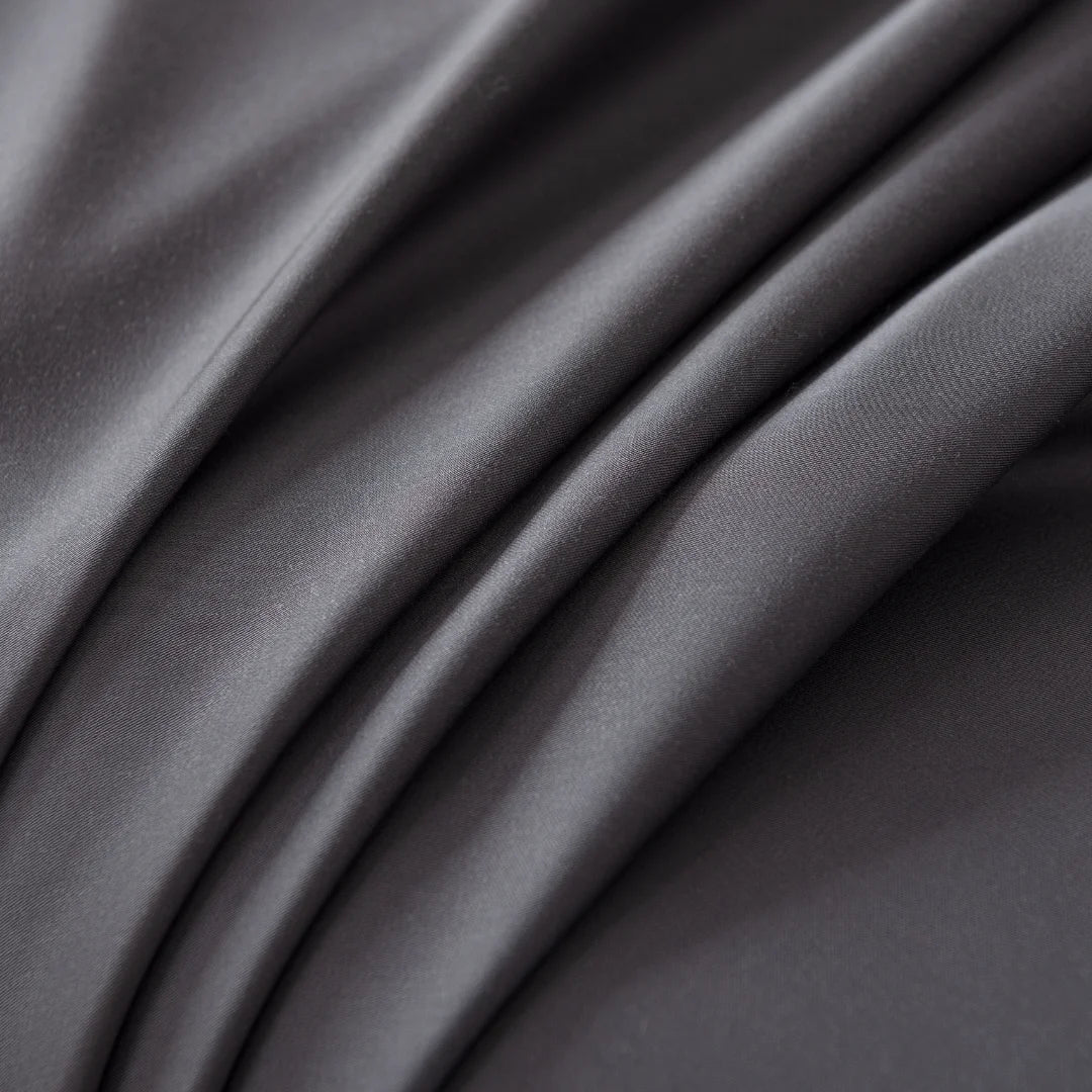 Bamboo Pillowcase Set - Charcoal - Image 4