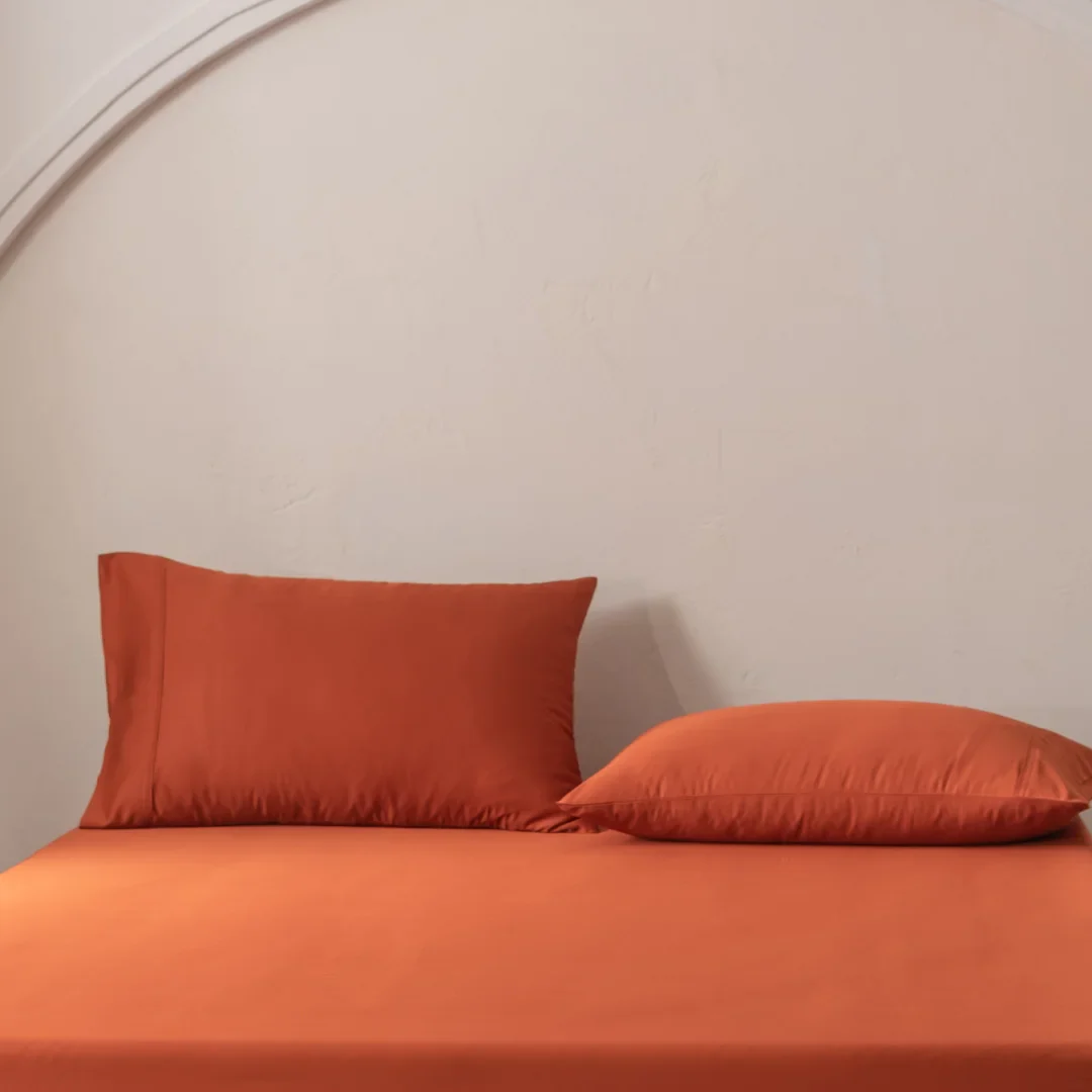 Bamboo Pillowcase Set - Copper Sunset - Image 5