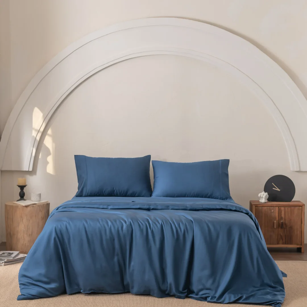 Bamboo Quilt Cover - Midnight - Image 3