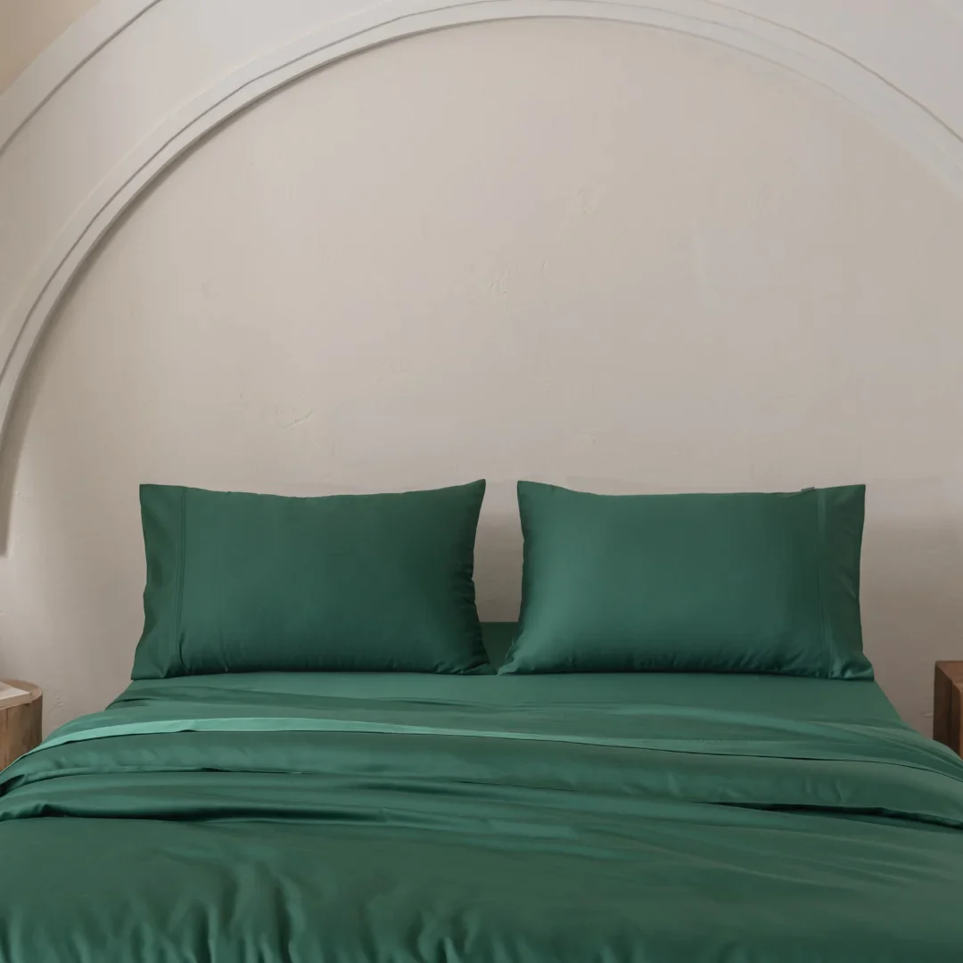 Bamboo Quilt Cover Set - Evergreen - Image 3