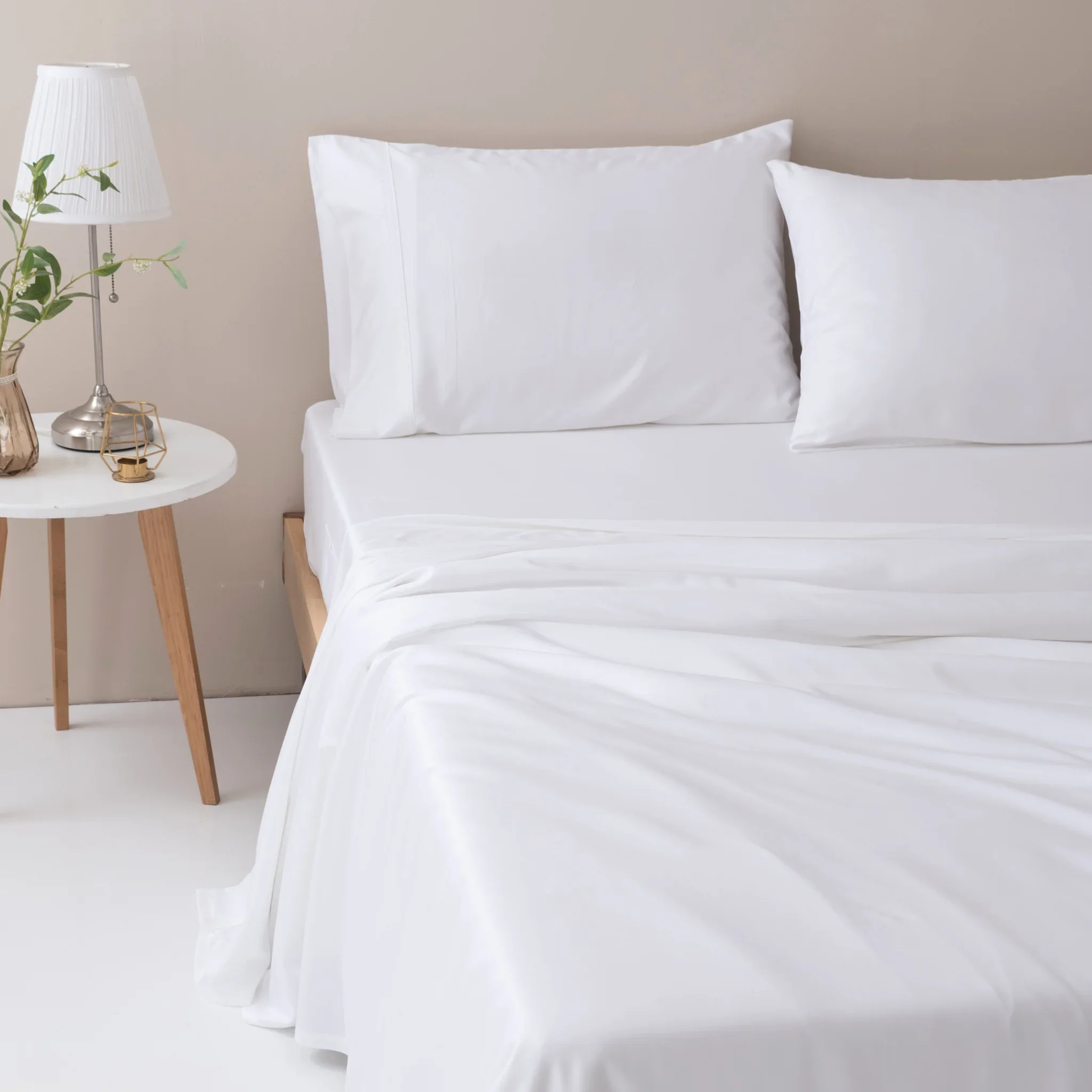 Bamboo Sheet Set - White - Image 5