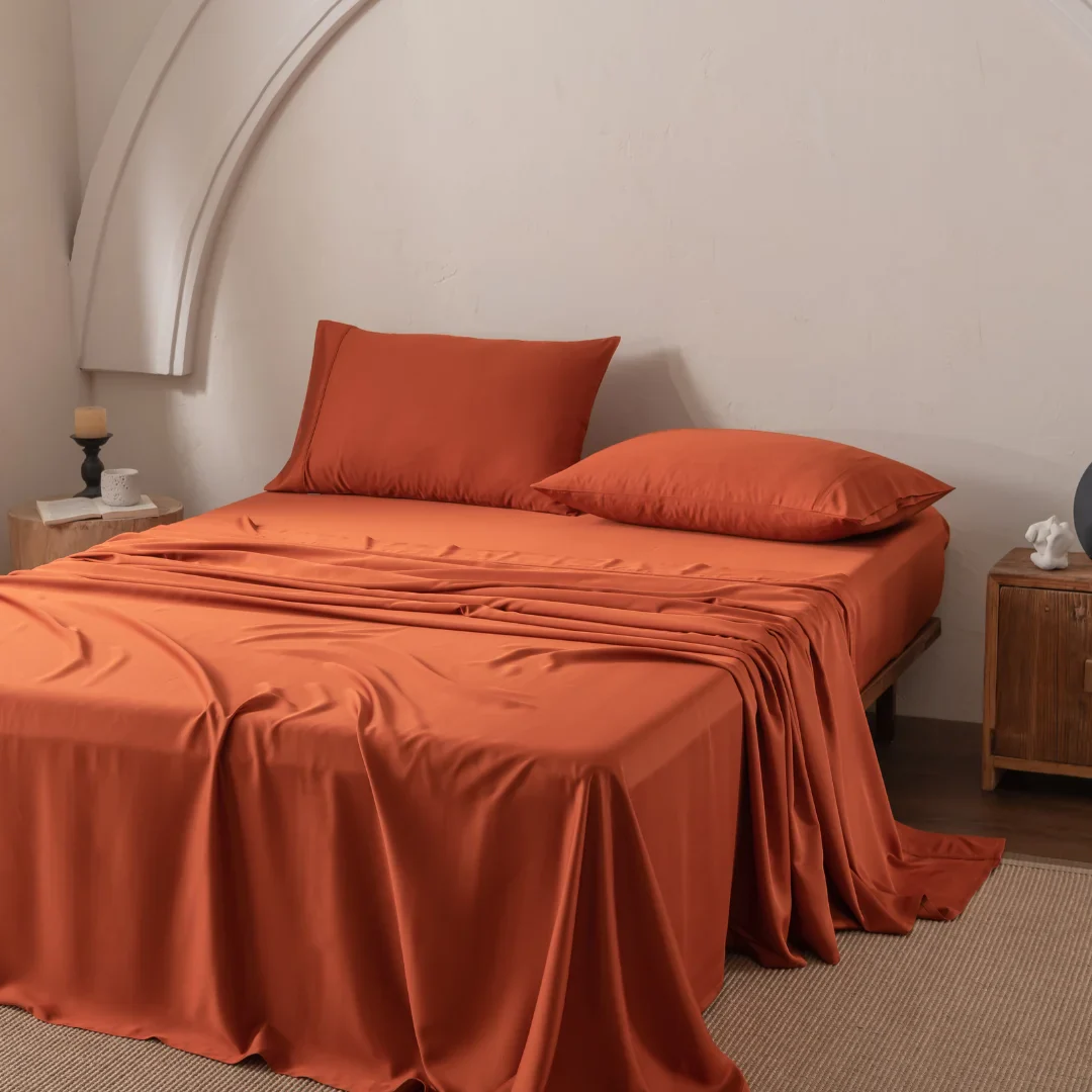 Bamboo Sheet Set - Copper Sunset - Image 4