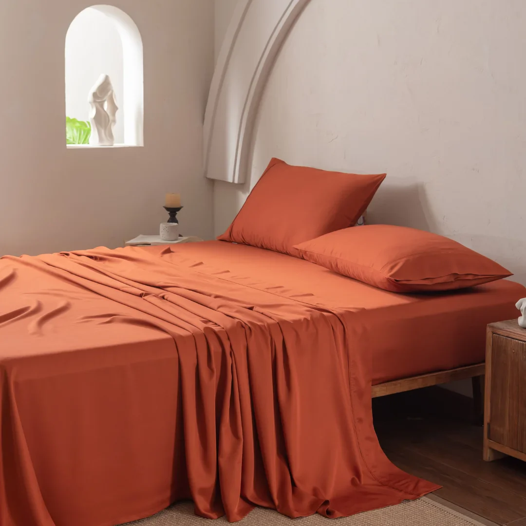 Bamboo Sheet Set - Copper Sunset - Image 5