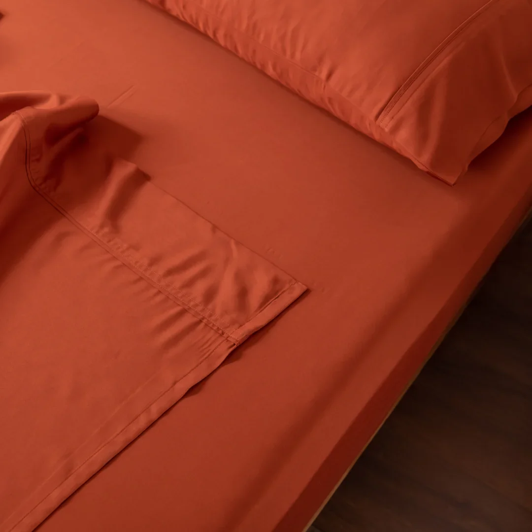 Bamboo Sheet Set - Copper Sunset - Image 6