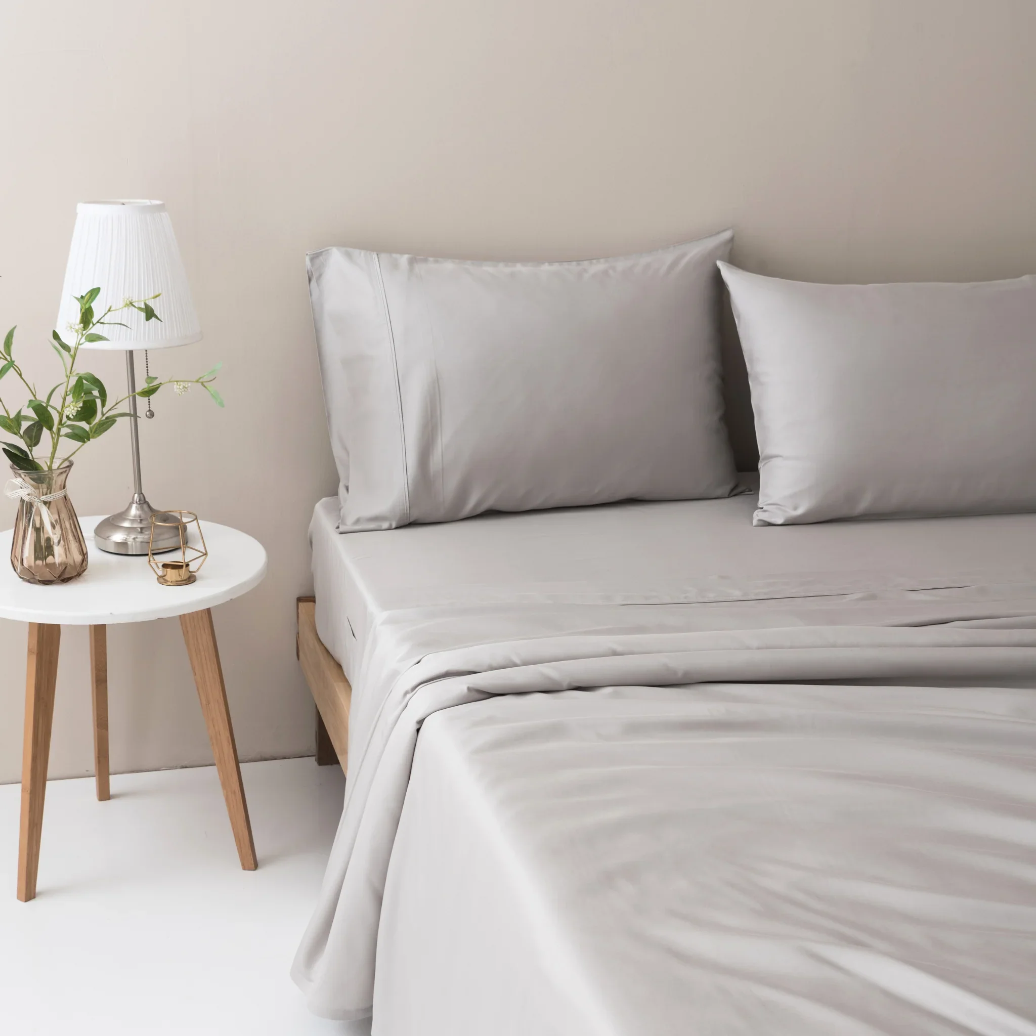 Bamboo Sheet Set - Silver - Image 3