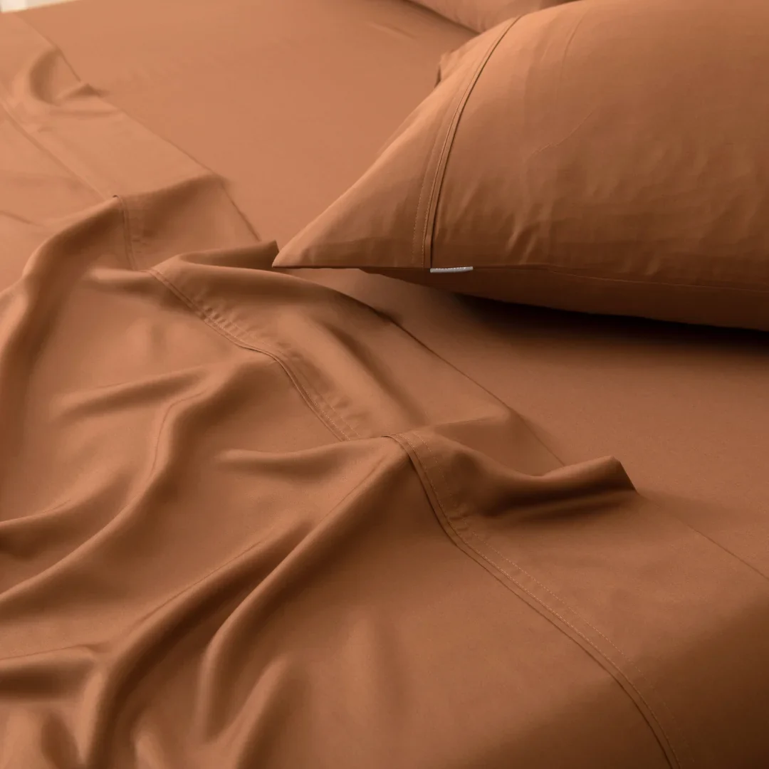 Bamboo Sheet Set - Terracotta - Image 3