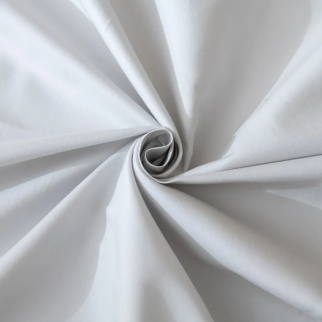 Luxe Cotton Sateen Quilt Cover - Silver - Image 5