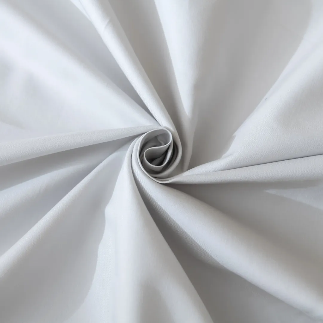 Luxe Cotton Sateen Sheet Set - Silver - Image 4